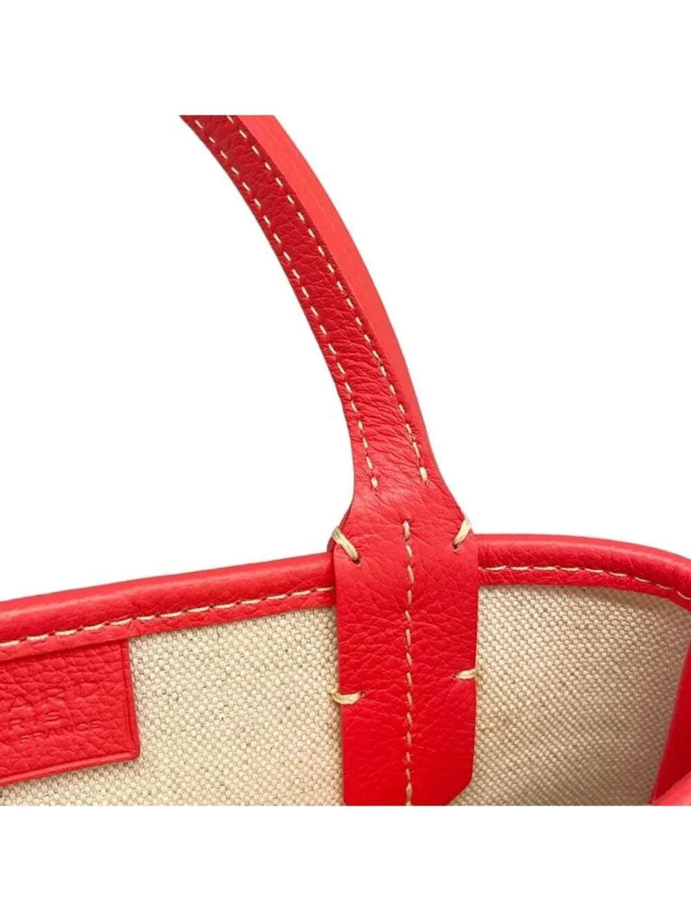 Goyard Tote Bag Poitiers Pink Markage Leather